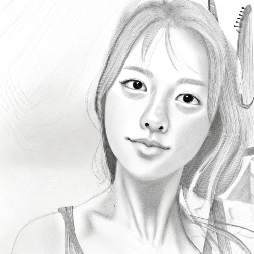 girl drawing,photo painting,tomomi,woori,study,girl making selfie,girl portrait,sketched,realis,potrait,hyoty,youqian,rotoscoped,arrietty,dooling,yoong,girl studying,uncolored,underdrawing,angel line art,Design Sketch,Design Sketch,Character Sketch