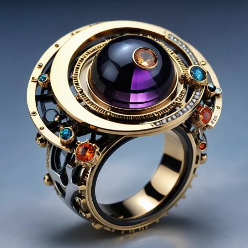 colorful ring,circular ring,ring jewelry,golden ring,tourbillon,ring with ornament,saturnrings,mechanical watch,orrery,anello,ring,gemology,engagement ring,ball bearing,wedding ring,celebutante,cinema 4d,watchmaker,wristwatch,chronometer,Photography,General,Realistic
