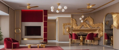 christmas gold and red deco,interior decoration,boisset,opulent,gold wall,luxury home interior,mahdavi,opulence,baccarat,opulently,3d rendering,interior design,interior decor,interior modern design,3d render,luxury hotel,art deco,modern decor,gold ornaments,extravagance,Photography,General,Realistic