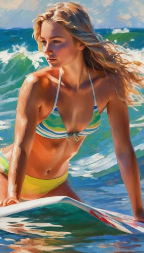 surfer,surfing,surfwear,surf,paddleboard,paddle board,surfboards,kahanamoku,surfs,stand-up paddling,surfed,surfboard,windsurf,wahine,surfers,quiksilver,female swimmer,rousey,aikau,windsurfer,Conceptual Art,Oil color,Oil Color 10