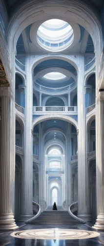 marble palace,hall of the fallen,pillars,ice castle,labyrinthian,theed,columns,columned,fractal environment,silico,sanctum,white temple,labyrinthine,labyrinths,chamber,cochere,jotunheim,serapeum,tabernacles,tunheim,Art,Artistic Painting,Artistic Painting 34