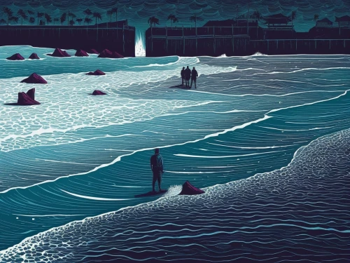 sea trenches,cave on the water,the blue caves,exploration of the sea,midwater,blue cave,blue caves,undercurrents,yonaguni,undersea,sci fiction illustration,ice cave,the people in the sea,underdark,deep sea,waterscape,the body of water,sea night,the bottom of the sea,the endless sea,Illustration,Realistic Fantasy,Realistic Fantasy 25