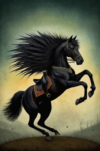 black horse,seedeater,equus,darkhorse,horseman,nighthorse,equine,buraq,hussar,bucephalus,frison,blackhorse,arabian horse,sleipnir,friesian,alpha horse,cheval,galloped,horse running,bronze horseman,Illustration,Abstract Fantasy,Abstract Fantasy 19
