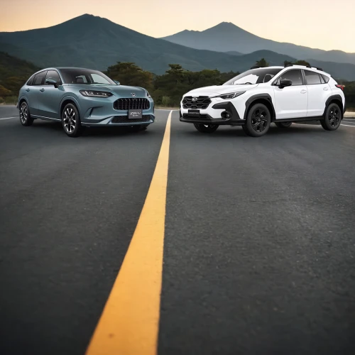faceoff,rivals,face to face,dueling,duel,generations,car wallpapers,tilt shift,frenemies,staredown,infiniti,trd,duelling,competitors,covets,vrs,gtr,suvs,merging,yin and yang