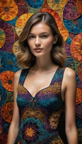 portrait background,benoist,colorful floral,missoni,tapestry,colored pencil background,flower fabric,floral background,hippie fabric,colorizing,beren,photo painting,colorful daisy,katic,kimono fabric,girl in flowers,delpy,sunflower lace background,colorful background,floral,Illustration,Realistic Fantasy,Realistic Fantasy 34