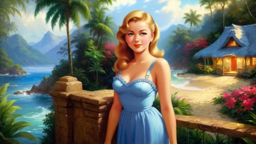 connie stevens - female,summer background,cartoon video game background,mermaid background,background image,landscape background,girl in a long dress,background ivy,elsa,blue hawaii,beach background,kovalam,maureen o'hara - female,love background,pin-up girl,catalina,marilyn monroe,the blonde in the river,portofino,portrait background