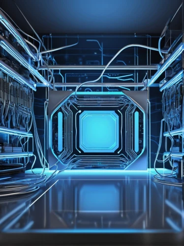 supercomputer,cyberview,data center,cyberspace,supercomputers,datacenter,the server room,3d background,fractal environment,cinema 4d,cybernet,computer graphic,cyberscene,ufo interior,spaceship interior,mainframes,cyberia,cybertown,cyberonics,computer art,Illustration,Black and White,Black and White 04