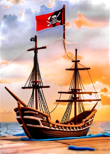gasparilla,sea sailing ship,sail ship,dessalines,caravel,pirate ship,topsails,broncomaniacs,austronesian,piratas,sailing ship,guayas,hispaniola,nautical banner,tobagonian,volendam,brigantines,buccaneers,scarlet sail,hispanidad,Unique,3D,Clay