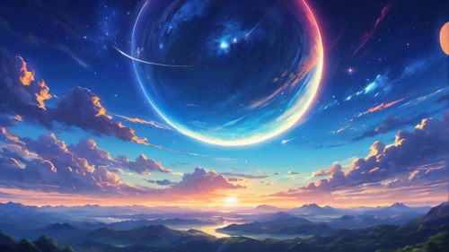 planetaria,fantasy landscape,cosmosphere,space art,exosphere,dreamscape,planet,celestial,horizons,celestial bodies,earthlike,cielo,universe,futuristic landscape,astronomy,univers,cosmically,starscape,planets,homeworld,Photography,General,Natural