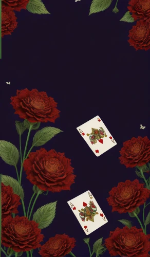 roses pattern,floral mockup,solitaire,playing card,playing cards,flowers pattern,deck of cards,falling flowers,retro flowers,royal flush,red roses,lenormand,card deck,poker,inlaid,rosebushes,card table,scrapbook flowers,spades,three flowers