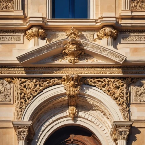 architectural detail,ornamentation,entablature,baglione,tympanum,details architecture,the façade of the,overmantel,sheldonian,seville,bodleian,corinthian order,louvre,pointed arch,rudolfinum,church door,wooden facade,western architecture,pediments,gold stucco frame,Art,Artistic Painting,Artistic Painting 44