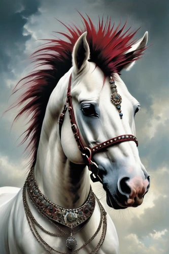 arabian horse,a white horse,albino horse,white horse,equine,arabians,portrait animal horse,painted horse,hussar,appaloosa,lipizzan,arabian horses,dream horse,pegasys,equus,boudicca,thoroughbred arabian,lipizzaner,colorful horse,clydesdale,Conceptual Art,Fantasy,Fantasy 29