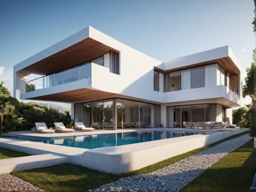 modern house,3d rendering,modern architecture,render,dunes house,luxury property,immobilier,holiday villa,cubic house,prefab,dreamhouse,renders,house shape,vivienda,revit,homebuilding,modern style,inmobiliaria,contemporary,luxury home,Photography,General,Realistic