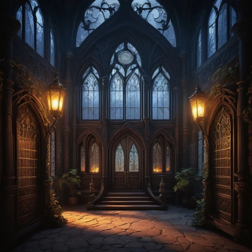 hall of the fallen,labyrinthian,haunted cathedral,theed,gothic church,hallway,sanctuary,the threshold of the house,crypt,cathedral,dandelion hall,sanctum,castlevania,hogwarts,ornate room,witch's house,entrance hall,illumination,entranceway,riftwar,Photography,Fashion Photography,Fashion Photography 07
