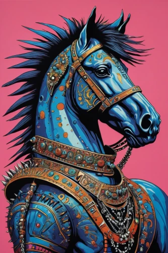 colorful horse,painted horse,unicorn art,cheval,chevaux,equine,hussar,black horse,arabian horse,unicorn,carnival horse,darkhorse,horse,caballo,maharana,andalusian,cavalry,equestrian,lusitanos,pegasys,Conceptual Art,Sci-Fi,Sci-Fi 18