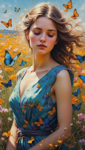 butterfly background,butterflies,girl in flowers,ulysses butterfly,butterfly floral,julia butterfly,faerie,blue butterflies,celtic woman,fantasy picture,blue butterfly background,flutter,beautiful girl with flowers,lycaena,faery,isolated butterfly,passion butterfly,butterfly isolated,flower background,fantasy art,Conceptual Art,Fantasy,Fantasy 12