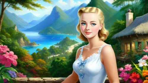 connie stevens - female,celtic woman,thorhild,dorthy,the blonde in the river,landscape background,cartoon video game background,amalthea,heidi country,background image,fairy tale character,faires,gunhild,tinkerbell,blossman,celtic queen,amphitrite,maureen o'hara - female,prinzessin,beleriand