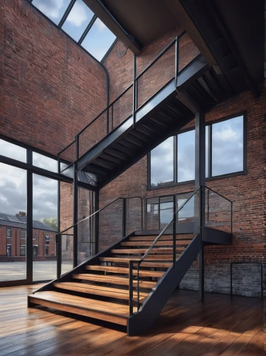 steel stairs,loft,lofts,outside staircase,structural glass,balustrades,stairwells,balustraded,stairwell,crittall,chetham,frame house,staircases,staircase,winding staircase,window frames,daylighting,skylights,rowhouse,cantilevered,Conceptual Art,Sci-Fi,Sci-Fi 23