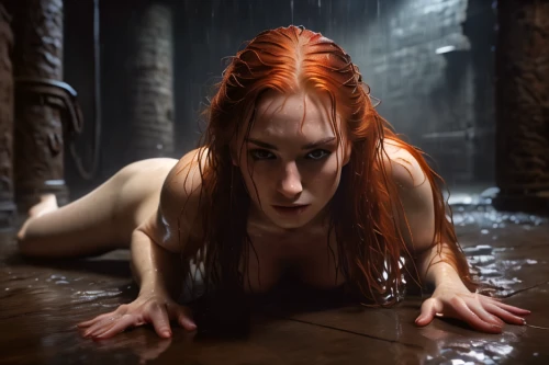 epica,bloodrayne,melisandre,sirenia,water nymph,wet girl,naiad,rusalka,gothika,woman at the well,lethe,the blonde in the river,bathilde,cirta,siren,lysette,lilith,irisa,redheads,in water