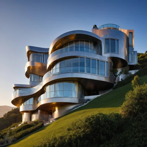 futuristic architecture,dunes house,gehry,fresnaye,modern architecture,seidler,hadid,dreamhouse,escala,modern house,luxury property,belvedere,luxury home,mansion,house in the mountains,cantilevered,cube house,mansions,crib,house in mountains,Photography,General,Natural