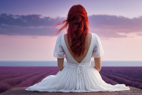 rousse,maedhros,girl in a long dress from the back,girl in a long dress,reddened,eurydice,persephone,seelie,red head,euridice,conceptual photography,red hair,photo manipulation,redhair,sapientiae,amphitrite,photomanipulation,immortelle,tresses,eurythmy,Photography,Documentary Photography,Documentary Photography 04
