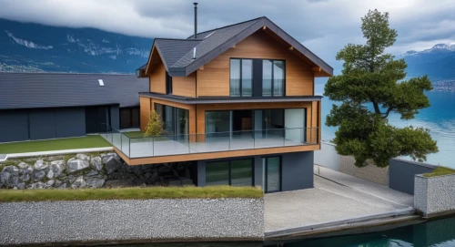 house by the water,house with lake,modern house,luxury property,dreamhouse,chalet,swiss house,pool house,house in the mountains,luxury home,modern architecture,house in mountains,lago grey,dunes house,brienz,holiday villa,lohaus,beautiful home,private house,lake thun,Photography,General,Realistic