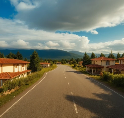 road through village,street view,row of houses,the road,thoroughfares,road,suburbanization,carretera,strade,country road,motorcycle tours,zlatibor,bicycle path,the street,vineyard road,asphalt road,housing estate,village street,mountain road,open road,Photography,General,Realistic