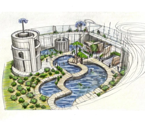 seasteading,ecovillages,artificial islands,wastewater treatment,landscape designers sydney,microhabitats,landscape design sydney,water plant,water feature,aquiculture,landscape plan,greywater,decorative fountains,sewage treatment plant,dilmun,ecovillage,waste water system,irrigation system,garden design sydney,sprinkler system