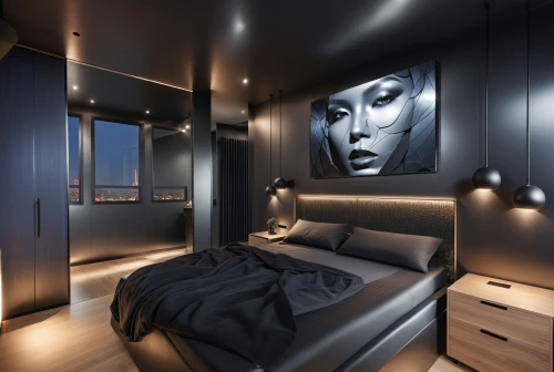 sleeping room,modern room,chambre,bedrooms,modern decor,great room,kamer,headboards,interior design,bedroom,contemporary decor,interior modern design,quarto,guest room,bedroomed,interior decoration,electrohome,penthouses,modern style,wardrobes,Photography,General,Realistic