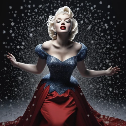 the snow queen,pin up christmas girl,christmas pin up girl,snow white,white rose snow queen,snow angel,derivable,suit of the snow maiden,ice queen,christmas woman,snowfalls,rankin,eternal snow,marylin,marylin monroe,retro christmas lady,marilynne,christmas snow,queen of hearts,satine,Photography,Artistic Photography,Artistic Photography 11