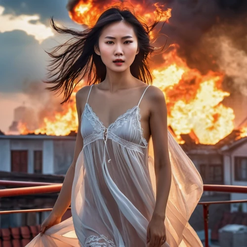 asian woman,asian vision,photo manipulation,vietnamese woman,fire angel,photoshop manipulation,asian girl,burning house,qipao,apocalyptic,incinerated,japanese woman,mulan,burning hair,mongolian girl,thuy,sonatine,conflagration,asian culture,the conflagration,Photography,General,Realistic