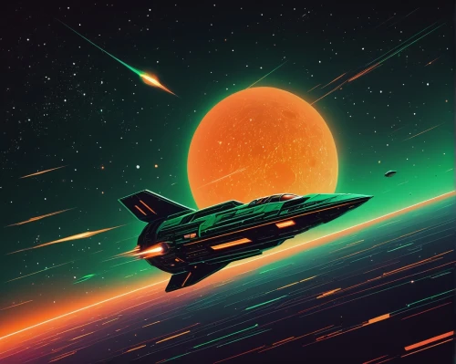 space art,gradius,retro background,space ships,meteor,spaceplanes,reentry,sci fiction illustration,spaceships,spaceflights,comets,space,starfighter,spaceship,nightfighter,space voyage,space ship,starlink,spaceplane,watermelon background,Conceptual Art,Sci-Fi,Sci-Fi 12