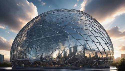 etfe,glass sphere,futuristic architecture,geodesic,musical dome,futuroscope,arcology,perisphere,biosphere,biodome,crystalball,structural glass,heatherwick,chemosphere,glass building,biospheres,glass ball,ecosphere,glass facade,odomes,Illustration,Vector,Vector 09