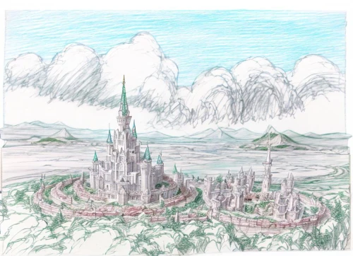 gondolin,tirith,erebor,beleriand,nargothrond,riftwar,osgiliath,diagon,shanghai disney,rivendell,fantasy city,orthanc,castle of the corvin,fairy tale castle,fantasy world,narnians,hogwarts,thingol,citadels,spires