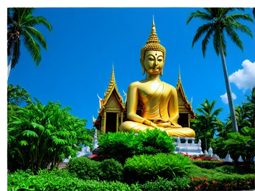 golden buddha,bodhgaya,monywa,buddha statue,kuthodaw pagoda,dhamma,xishuangbanna,luang,thai buddha,abhidhamma,buddha purnima,tsongkhapa,mawlamyinegyun,big buddha,buddhist temple,chiangmai,anuradhapura,ramathibodi,vihara,wat huay pla kung,Conceptual Art,Oil color,Oil Color 06