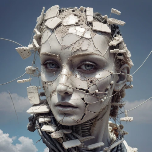 transhuman,cybernetically,cybernetics,biomechanical,cybernetic,deformations,automaton,transhumanism,deconstructivism,generative ai,scrap sculpture,metalized,neuroplasticity,cyberspace,neural network,computational thinking,deconstructs,posthuman,computer art,automata
