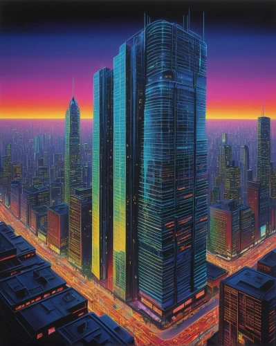 cybercity,cybertown,futurist,neuromancer,cyberport,sedensky,skyscrapers,coruscant,futuristic landscape,cyberpunk,deodato,metropolis,skyscraper,futuregen,skyscraping,cityscape,megalopolis,guangzhou,hypermodern,futurists,Conceptual Art,Daily,Daily 19