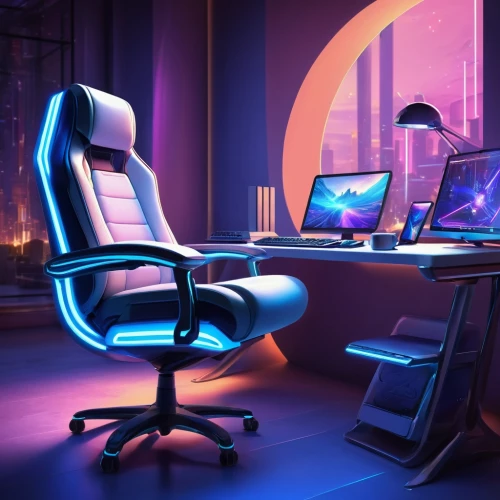 blur office background,neon human resources,new concept arms chair,office chair,computer workstation,workstations,3d render,computable,desk,cinema 4d,computer room,working space,night administrator,workspaces,deskpro,3d background,desks,alienware,modern office,creative office,Illustration,Realistic Fantasy,Realistic Fantasy 01
