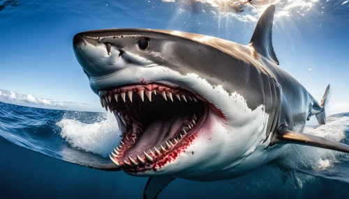great white shark,requin,ijaws,carcharodon,jaws,megalodon,shark,tigershark,mayshark,temposhark,tiburones,houndshark,nekton,porbeagle,eburones,macrocephalus,sharky,sharks,hammerheads,sharklike,Photography,General,Realistic