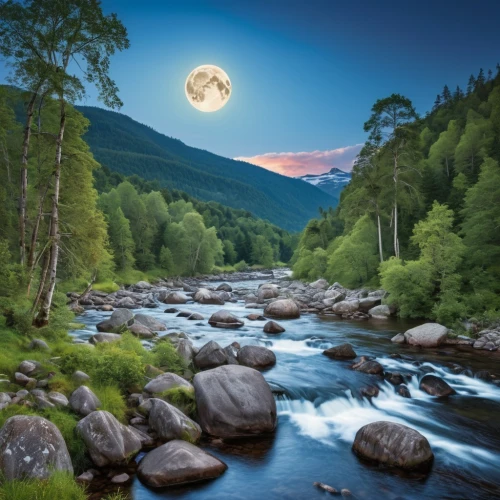 hanging moon,moonscapes,mooncoin,moon and star background,moon photography,moonscape,valley of the moon,nature background,moonrise,landscape background,moonlit night,fantasy picture,beautiful landscape,landscapes beautiful,full moon,nature landscape,nature wallpaper,moonen,moonlighted,lunar landscape,Photography,General,Realistic