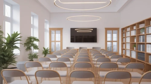 conference room,meeting room,lecture room,board room,zaal,reading room,lecture hall,3d rendering,conference table,study room,collaboratory,chair circle,contemporary decor,event venue,sala,boardrooms,cochairs,chairs,daylighting,blur office background,Photography,General,Realistic