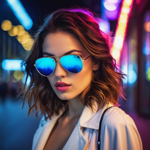 color glasses,sunglasses,neon lights,aviators,neon light,colored lights,nightshades,knockaround,neon,shades,retro girl,cyber glasses,retro woman,colorful light,neon makeup,neon colors,ski glasses,sun glasses,neons,neon cocktails,Photography,General,Realistic