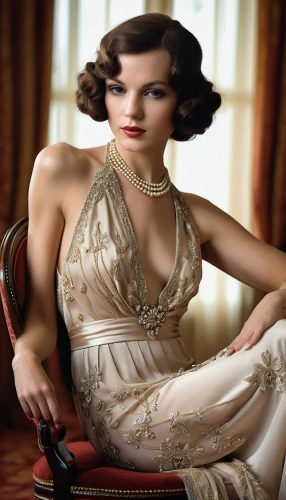 art deco woman,roaring twenties,evening dress,roaring 20's,wontner,vintage woman,twenties women,pearl necklace,fashionista from the 20s,jovovich,art deco,great gatsby,eveningwear,vintage fashion,art deco background,vintage women,flapper,negligees,katherine hepburn,maureen o'hara - female,Conceptual Art,Daily,Daily 11