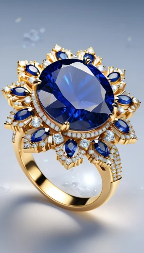 ring with ornament,sapphire,diamond ring,tanzanite,engagement ring,wedding ring,ring jewelry,circular ring,mouawad,golden ring,colorful ring,sapphires,gemology,engagement rings,garrison,karat,anello,ring,jewelry manufacturing,goldring,Unique,3D,3D Character