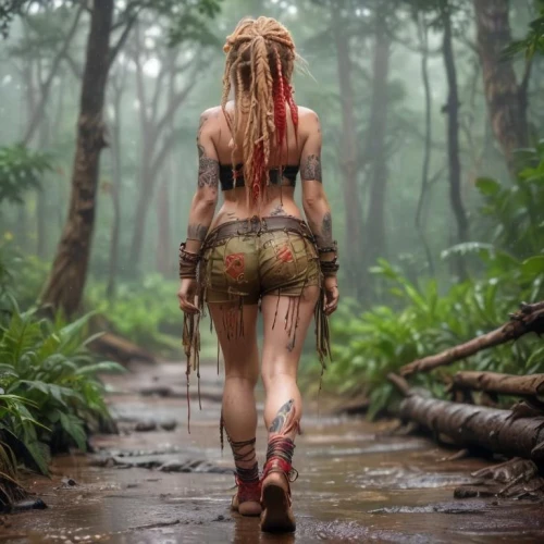 amazonian,amazonia,mudbath,warrior woman,polynesian girl,amazona,bodypaint,walking in the rain,cave girl,yanomami,tatau,polynesian,cavewoman,amazonas,amazonians,huaorani,in the rain,bodypainting,yasuni,maori
