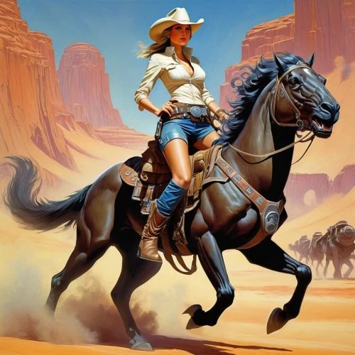 horsewoman,western riding,horseback,cowgirl,caballo,horseriding,cowgirls,hildebrandt,mcquarrie,struzan,desert safari,horseback riding,western,horse herder,horse riders,pardner,westerns,equestrian,camarero,countrywoman,Conceptual Art,Fantasy,Fantasy 04