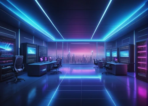 nightclub,computer room,the server room,cyberscene,3d background,cybercity,game room,neon light,neon lights,mainframes,ufo interior,cyberport,neon arrows,spaceship interior,cybercafes,cybertown,spaceland,cyberspace,cyberia,cyberworld,Art,Artistic Painting,Artistic Painting 35