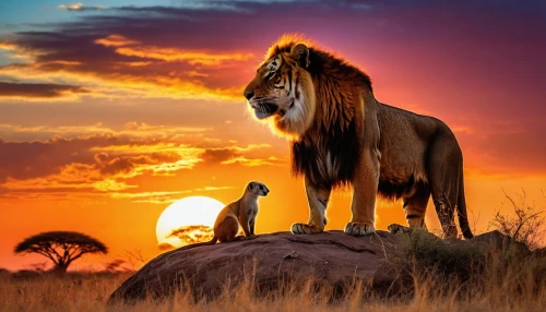 lion king,the lion king,lion with cub,lions couple,african lion,lion father,disneynature,two lion,king of the jungle,lionesses,she feeds the lion,loving couple sunrise,horse with cub,majestic nature,leonine,serengeti,lions,male lions,panthera leo,tsavo,Conceptual Art,Fantasy,Fantasy 05