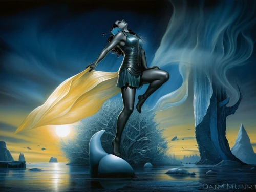 amphitrite,sirene,fantasy art,lady justice,fantasy picture,queen of the night,mythologie,etheria,sigyn,fantasy woman,blue enchantress,sorceress,volou,nephthys,fathom,mythography,thingol,penthesilea,goddess of justice,bodypainting,Illustration,Realistic Fantasy,Realistic Fantasy 25