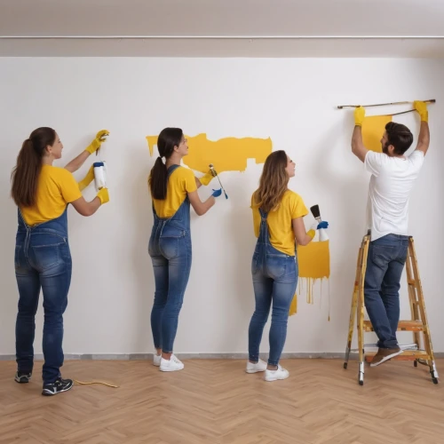 yellow wall,painters,decorators,house painting,pinturas,to paint,yellow background,pintado,renos,housepainter,meticulous painting,wall paint,house painter,tikkurila,muralism,painting technique,together cleaning the house,muralists,wall painting,decorator,Photography,General,Realistic
